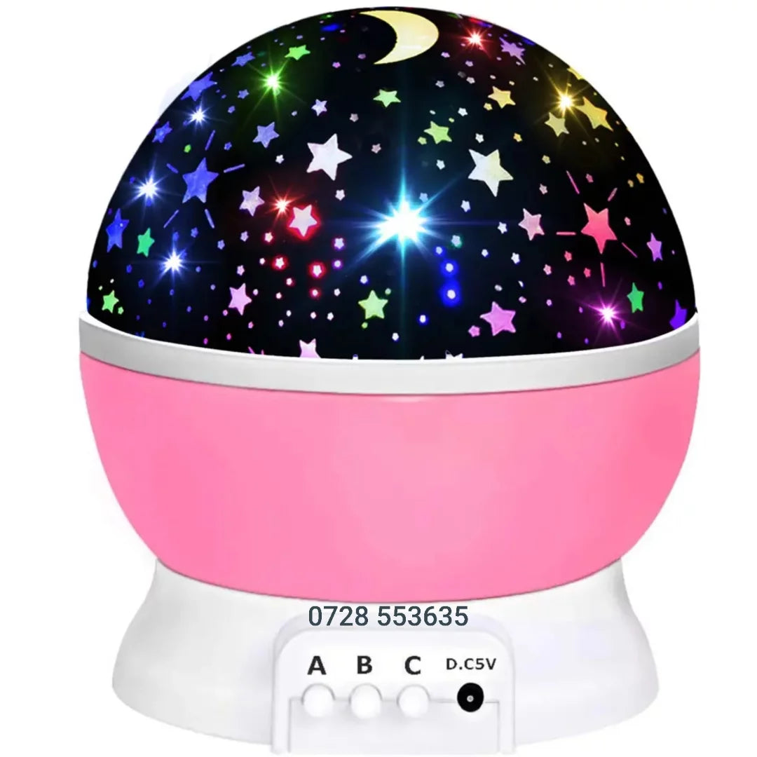 Star Projector Night Light (Assorted Color)