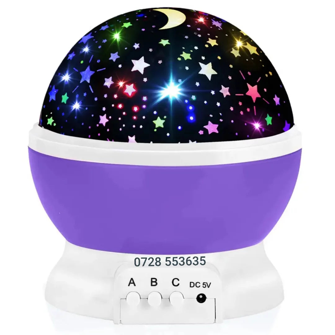 Star Projector Night Light (Assorted Color)